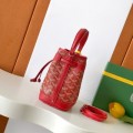 「#6049」Goyard - Red - 8033mini - 12X10X17.5( CM )
