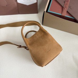 「#7179」Loro pian Bale -FAP3122 - 13cm*13cm*16cm - fashion brown