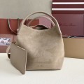 「#7182」Loro pian Bale -FAP6657 - 28cm*36cm*22cm -taupe