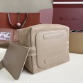 「#7182」Loro pian Bale -FAP6657 - 28cm*36cm*22cm -taupe