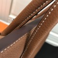 「#4152」 Hermes Golden Brown Silver Buckle Birkin Bag 30cm 「#4152」 Hermes Golden Brown Silver Buckle Birkin Bag 30cm