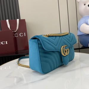 「#3562」GUCCI GG Marmont 443497  26x15x7