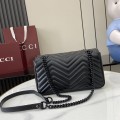 「#3567」GUCCI GG Marmont 443497  26x15x7