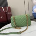「#3568」GUCCI GG Marmont 443497  26x15x7