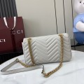 「#3569」GUCCI GG Marmont 443497  26x15x7