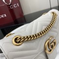 「#3569」GUCCI GG Marmont 443497  26x15x7