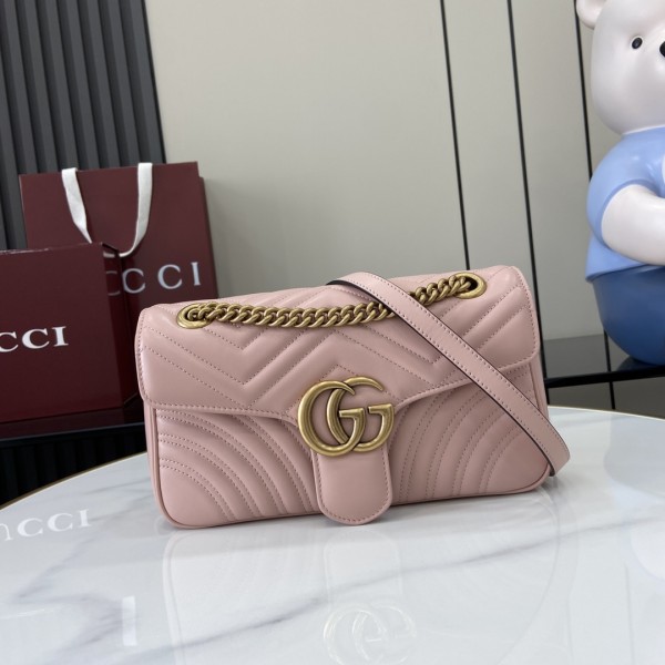「#3570」GUCCI GG Marmont 443497  26x15x7