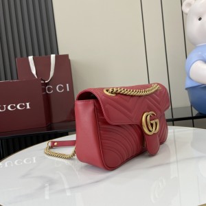 「#3573」GUCCI GG Marmont 443497  26x15x7