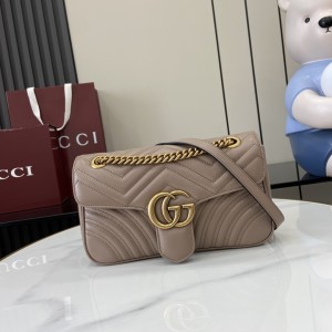 「#3574」GUCCI GG Marmont 443497  26x15x7
