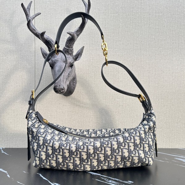 「#2076」 dior  2417 Old flower blue  33×16×15cm