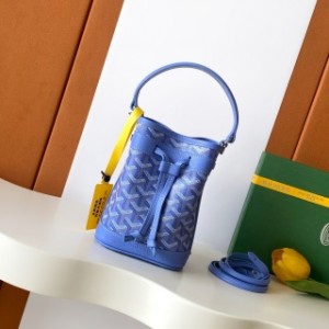 「#6053」Goyard - sky blue - 8033mini - 12X10X17.5( CM )