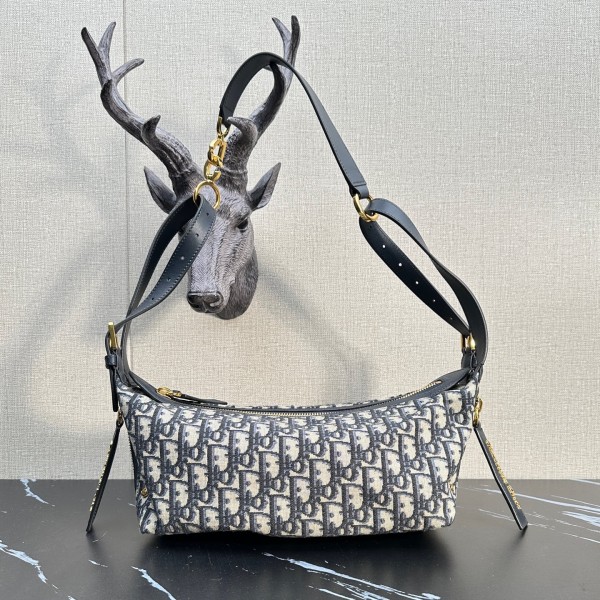 「#2077」 dior  2416 Old flower blue  25.5×14.5×14cm