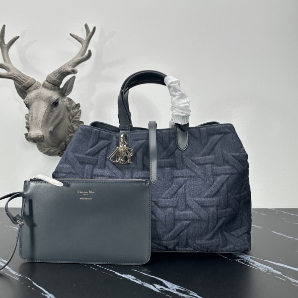 「#2080」 dior  1164  Navy blue 28.5×19×21.5cm