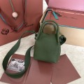 「#7204」Loro pian Bale - 16cm*14cm*23cm - lichen green 「#7204」Loro pian Bale - 16cm*14cm*23cm - lichen green