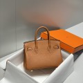 「#4163」 Hermes Golden Brown Gold Buckle Mini Birkin Bag 20cm 「#4163」 Hermes Golden Brown Gold Buckle Mini Birkin Bag 20cm