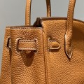 「#4163」 Hermes Golden Brown Gold Buckle Mini Birkin Bag 20cm 「#4163」 Hermes Golden Brown Gold Buckle Mini Birkin Bag 20cm
