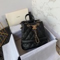 「#10275」Chanel children's bags 2019 new small bucket drawstring chain crossbody bag AS0768 20cm