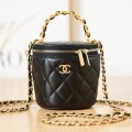 「#10278」Chanel spot 22A handmade chain handle cosmetic bucket bag AS2873 10.5*11.5*10.5cm