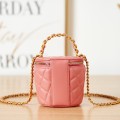 「#10279」Chanel spot 22A handmade chain handle cosmetic bucket bag AS2873 10.5*11.5*10.5cm