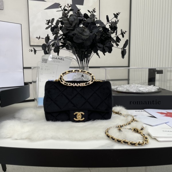 「#10288」Chanel 22/23 Early Spring Resort Series Flannel AS3451 24cm