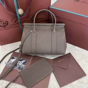 「#7234」Loro pian Loom L25 - 25cm*18cm*12.5cm- rock gray