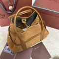 「#7241」Loro pian Ghiera Shopper - 40cm*26cm*18cm- Stylish brown