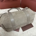 「#7242」Loro pian Ghiera Shopper - 40cm*26cm*18cm- taupe