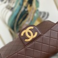 「#10305」Chanel Classic Flap Bag Gold Buckle Gold Chain A88 30*21*8cm 「#10305」Chanel Classic Flap Bag Gold Buckle Gold Chain A88 30*21*8cm