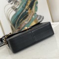 「#10306」Chanel Classic Flap Bag Gold Buckle Gold Chain V Shape A88 30*21*8cm