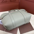 「#7243」Loro pian Ghiera Shopper - 28 x 19 x 12cm - Dried Tarragon Green