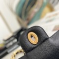 「#10308」Chanel Classic Flap Bag Gold Buckle Gold Chain Shape A88 30*21*8cm