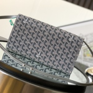 「#6060」Goyard - grey - 020176 - 14.5 cm x 4 cm x 25 cm