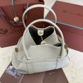 「#7246」Loro pian Ghiera Shopper - 40✖️26✖️18CM - light beige