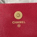 「#10315」Chanel gold coin woc mini small waste bag AP2857 0*12.3*3.2cm