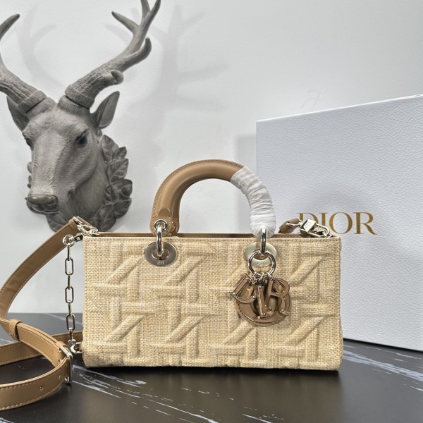 「#2084」 dior 0540  Light yellow 25*14cm