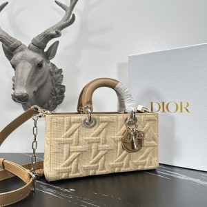 「#2084」 dior 0540  Light yellow 25*14cm