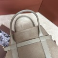「#7250」Loro pian Ghiera Shopper - FAO7473 - 28 x 19 x 12cm - Smoky Taupe