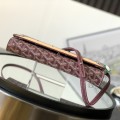 「#6061」Goyard - Bordeaux Red - 020176 - 14.5 cm x 4 cm x 25 cm