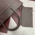 「#7254」Loro pian Ghiera Shopper - FAO7473 - 28 x 19 x 12cm - rock gray 「#7254」Loro pian Ghiera Shopper - FAO7473 - 28 x 19 x 12cm - rock gray