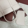 「#7256」Loro pian Ghiera Shopper - FAO7473 - 28 x 19 x 12cm - cream honey color