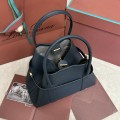 「#7257」Loro pian Ghiera Shopper - FAO7473 - 28 x 19 x 12cm - deep sapphire blue