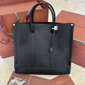 「#7260」Loro pian Beam  - 38cm×36cm×10CM - black