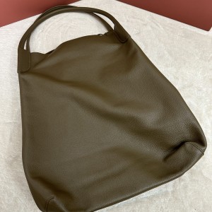 「#7262」Loro pian Bale Hobo - 40cm*32cm*27CM - Earth brown