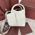 「#7270」Loro pian Bale - 17cm*17cm*21cm - Tender white