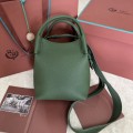 「#7273」Loro pian Bale - 17cm*17cm*21cm -lichen green