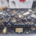 「#10327」Chanel Badge Bag 2.55cf 24cm