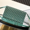 「#6063」Goyard - green - 020176 - 14.5 cm x 4 cm x 25 cm