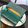 「#6063」Goyard - green - 020176 - 14.5 cm x 4 cm x 25 cm