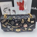 「#10328」Chanel Butterfly Badge Bag 2.55cf 24cm 「#10328」Chanel Butterfly Badge Bag 2.55cf 24cm
