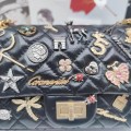 「#10328」Chanel Butterfly Badge Bag 2.55cf 24cm 「#10328」Chanel Butterfly Badge Bag 2.55cf 24cm